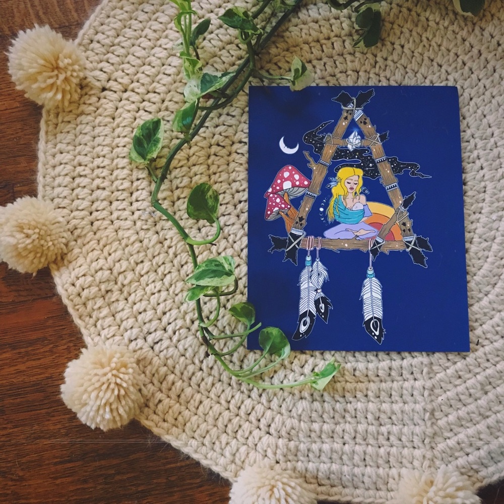 Mother Nature Art Print
